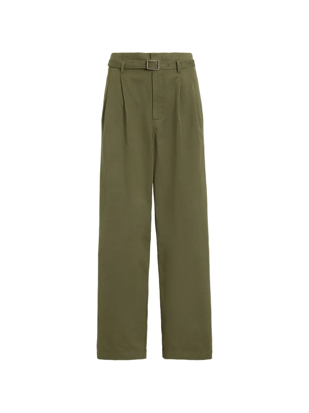 Polo Ralph Lauren belted pleated trousers Groen