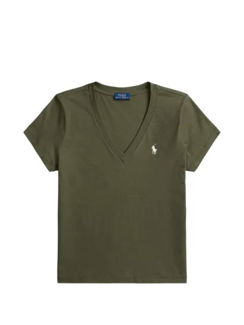Polo Ralph Lauren V-neck logo-embroidered T-shirt