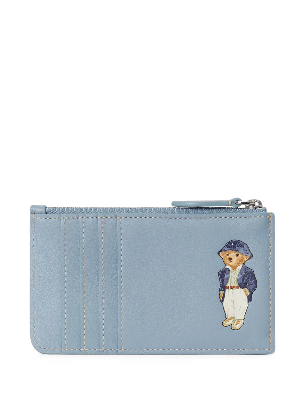 Polo Ralph Lauren Polo Bear Card Holder In Blue