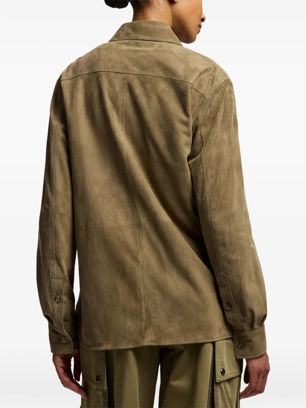 Ralph Lauren Collection Button-up blouse Groen