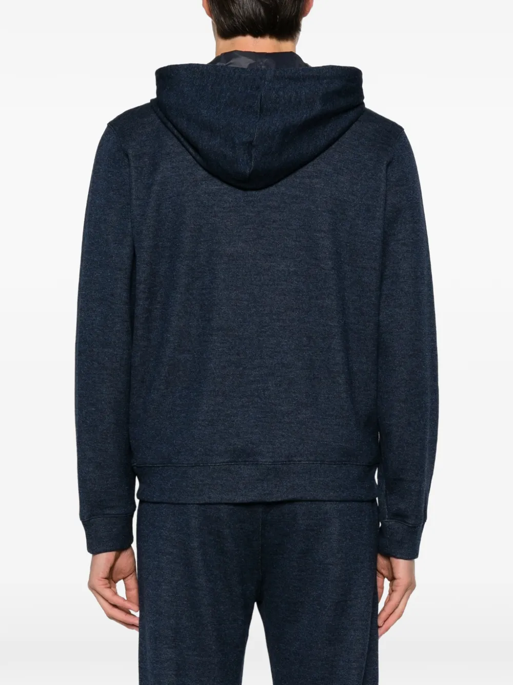 Corneliani Hoodie met rits Blauw