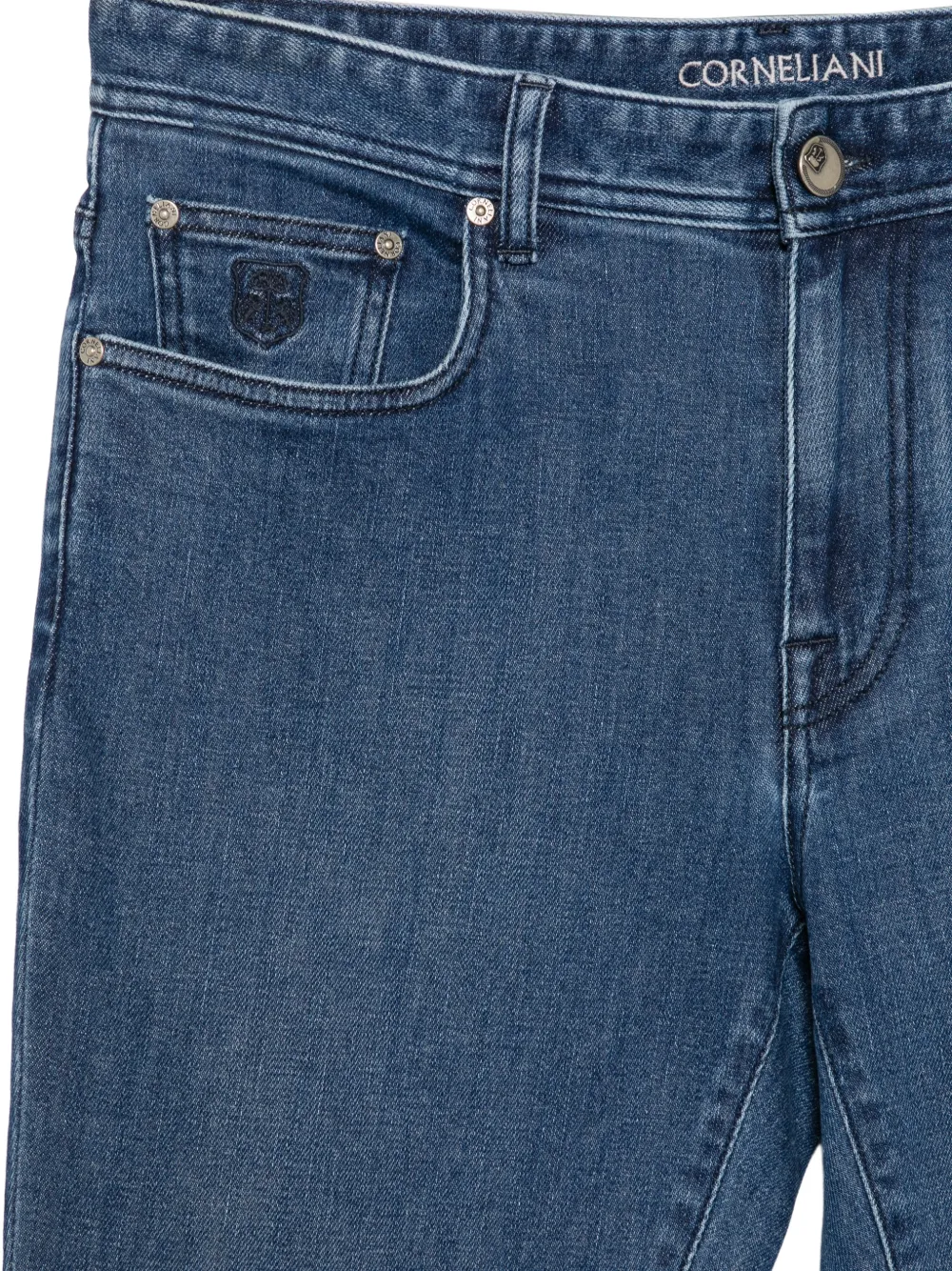 Corneliani Straight jeans Blauw