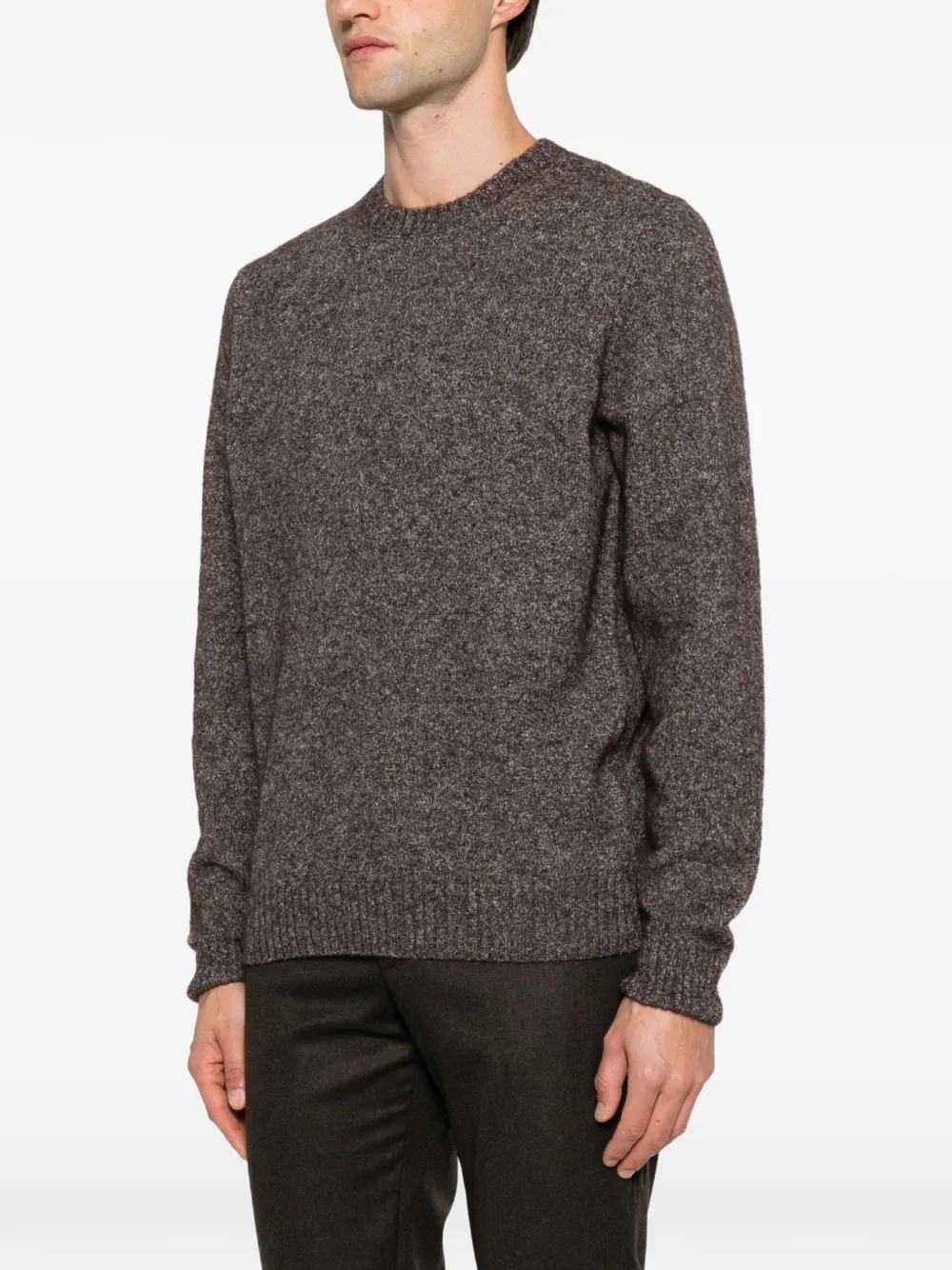 Corneliani Trui met ronde hals Bruin