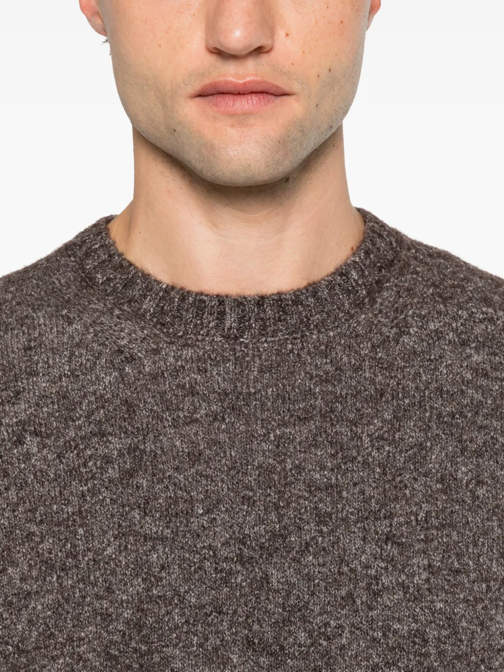 Corneliani Trui met ronde hals Bruin