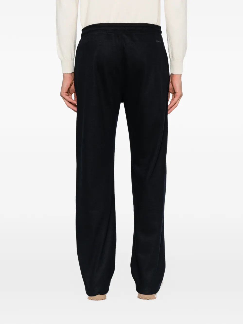 Corneliani Trainingsbroek met elastische taille Blauw