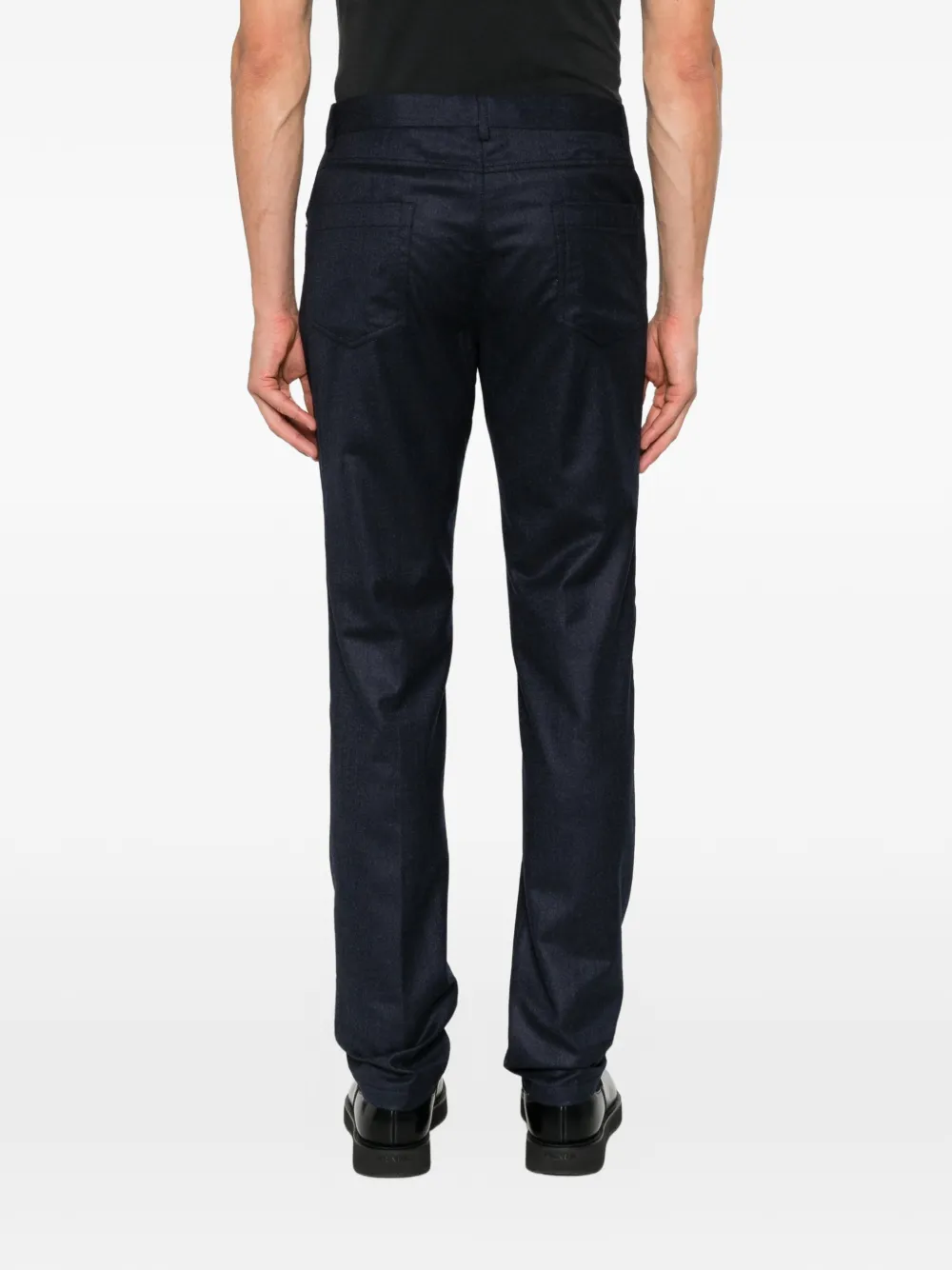 Corneliani Straight broek Blauw