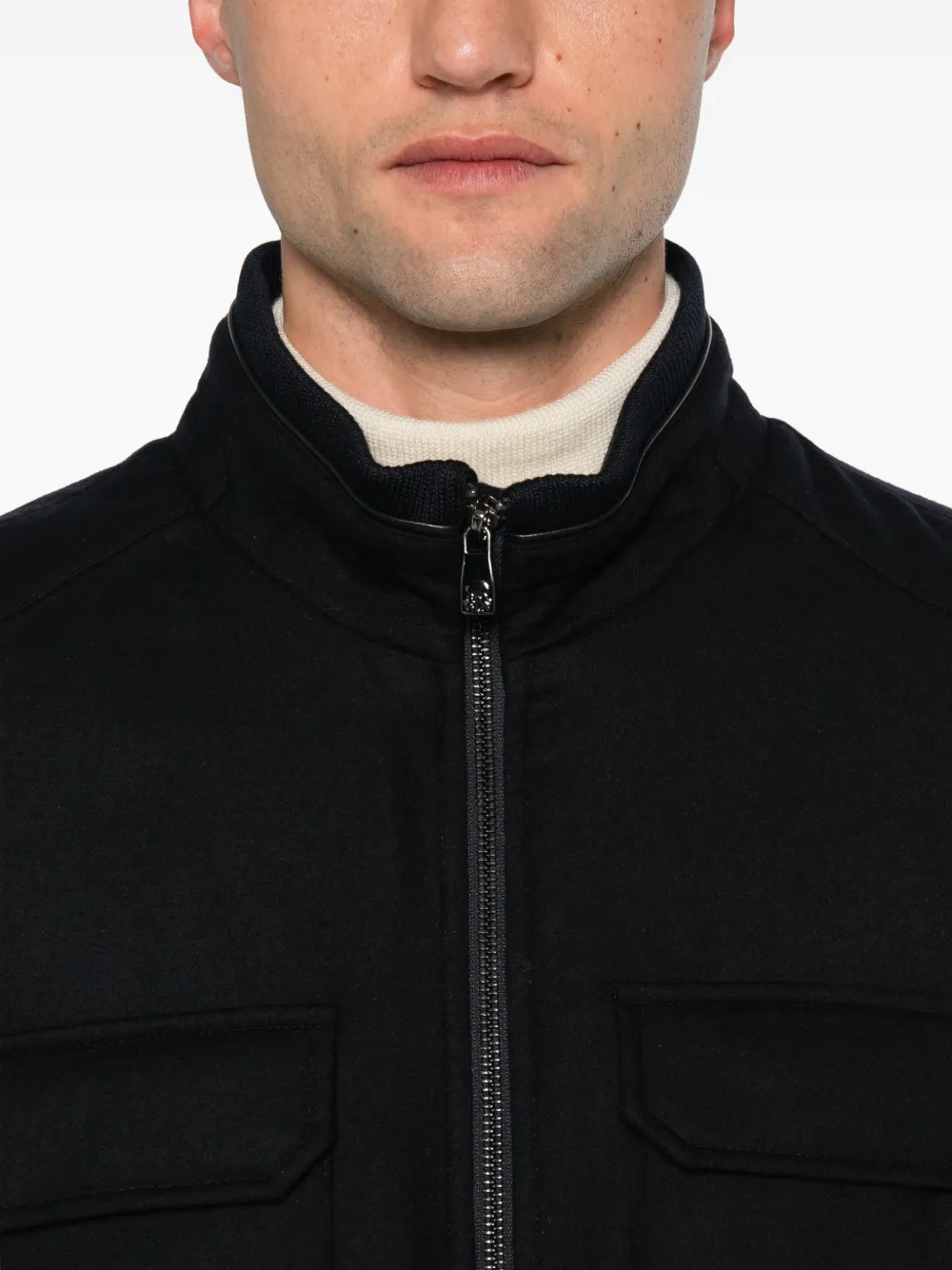 Corneliani Jack met klepzak Blauw