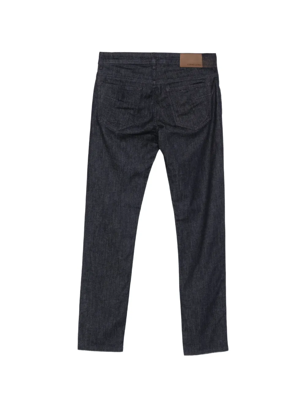 Corneliani Jeans met logopatch Blauw