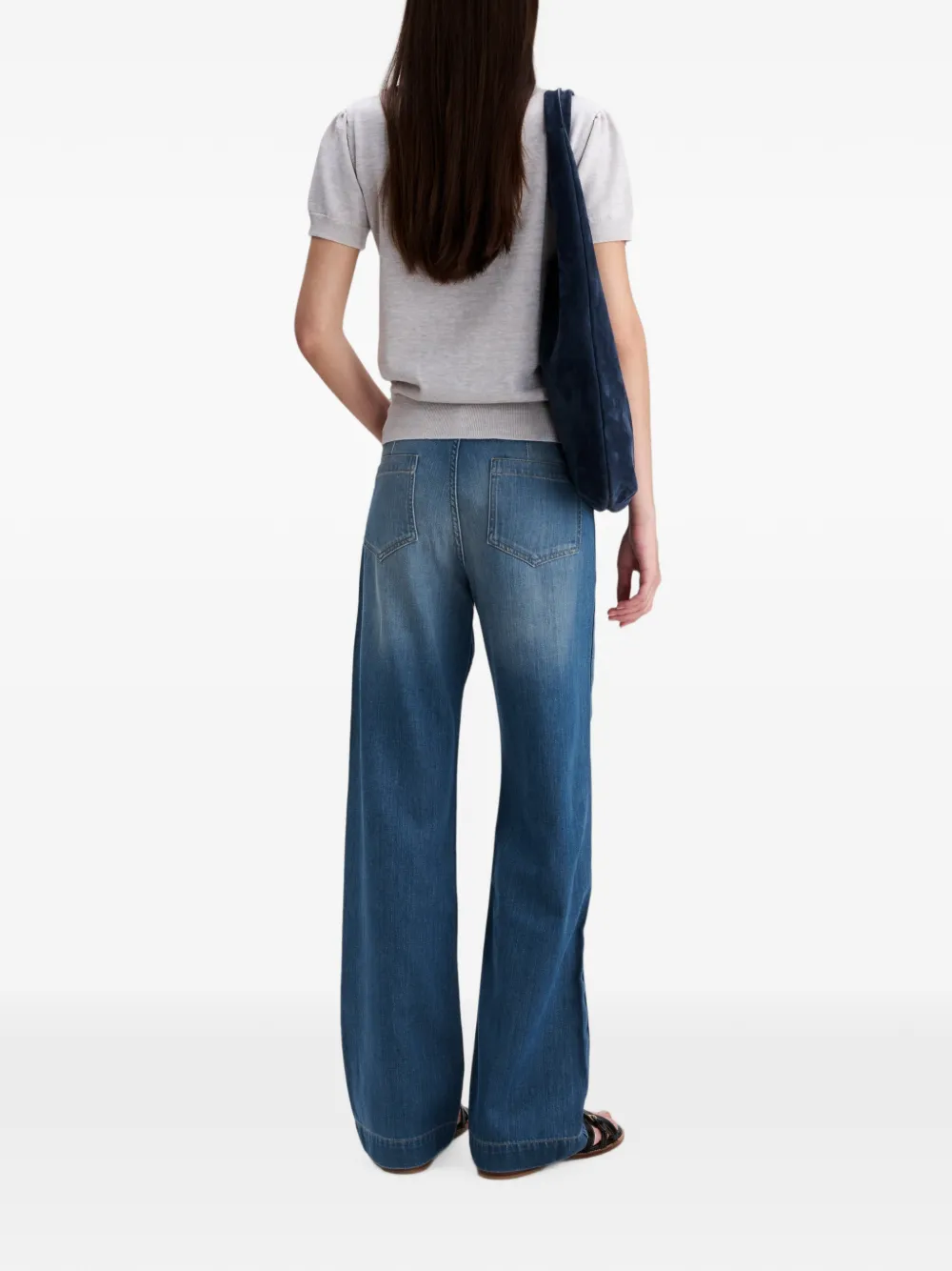 A.P.C. Straight jeans Blauw
