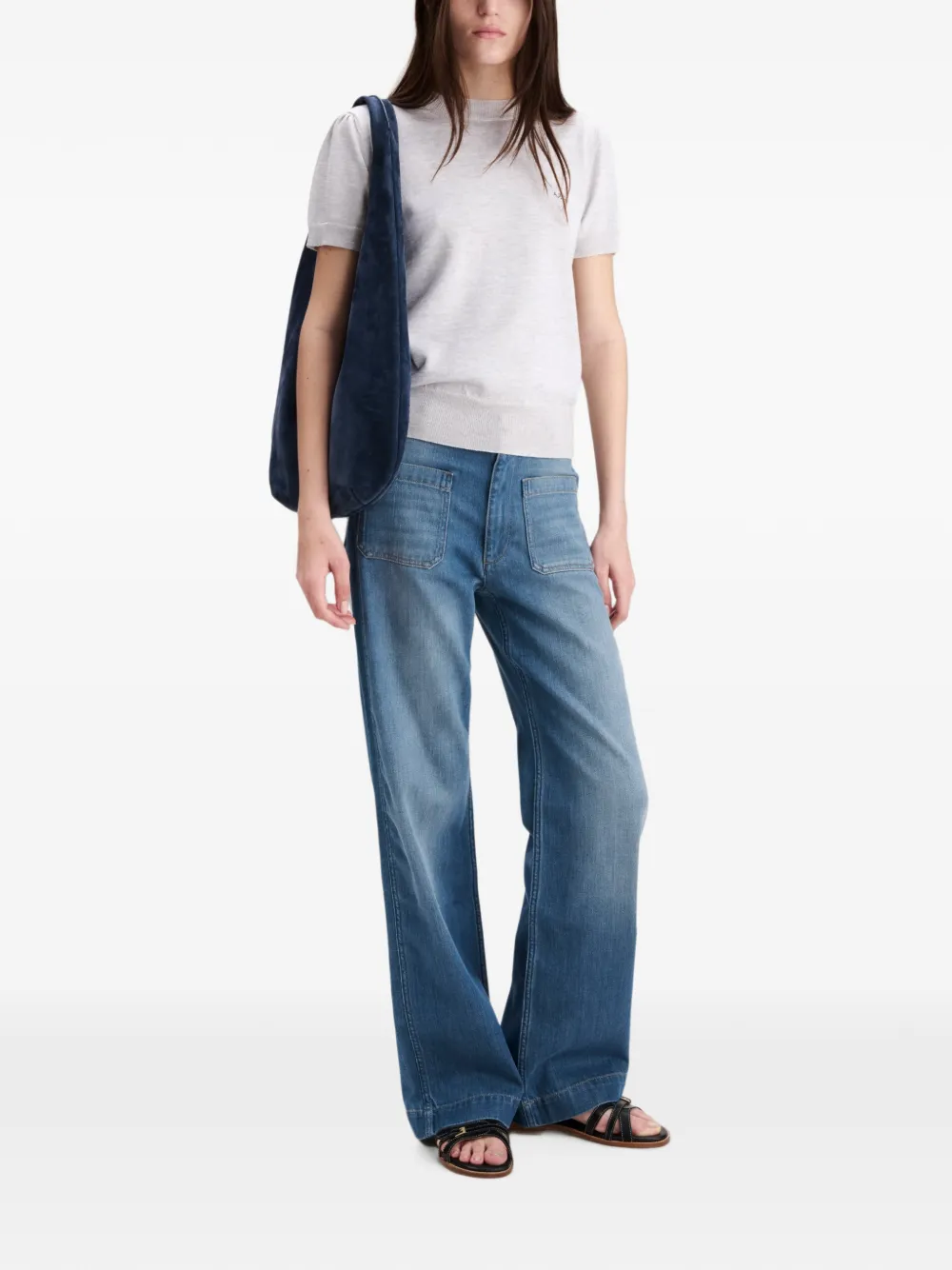 A.P.C. Straight jeans Blauw