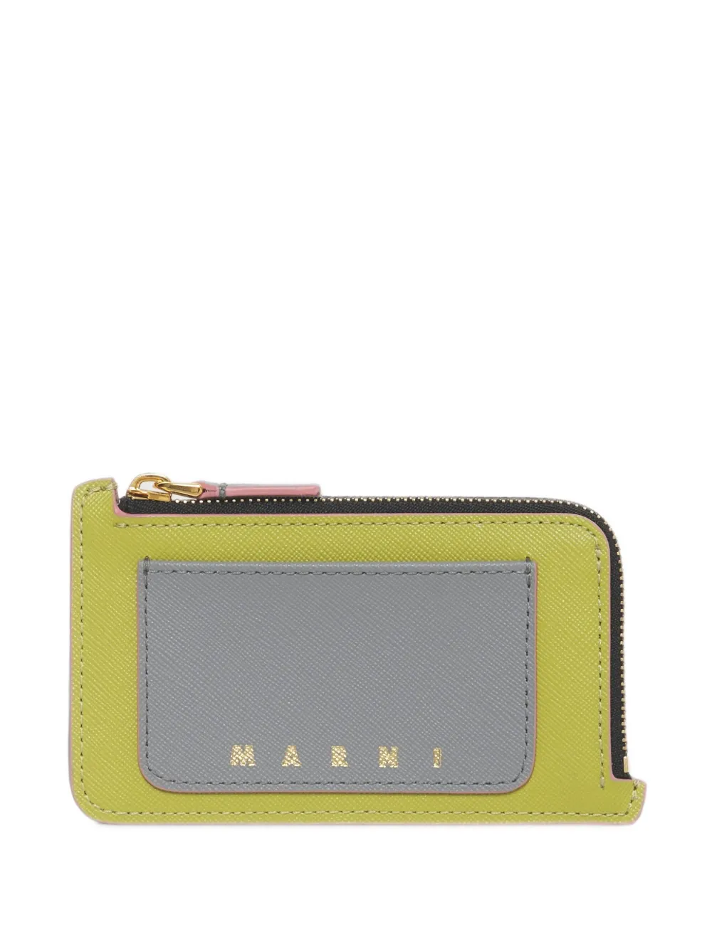 Marni Kartenetui aus Saffiano-Leder - Rosa