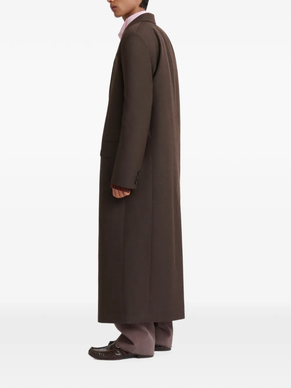 Marni Wollen jas Bruin