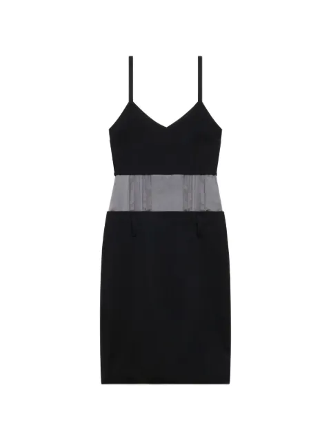 Marni Wollen jurk met satijnen taille