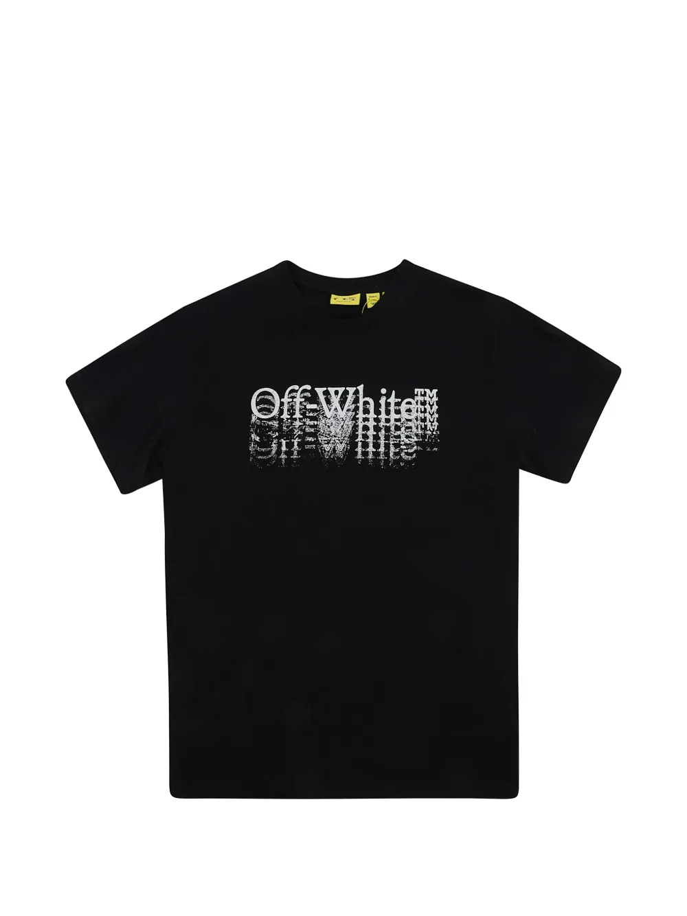 Off-White Kids Big Bookish logo-print cotton T-shirt - Nero
