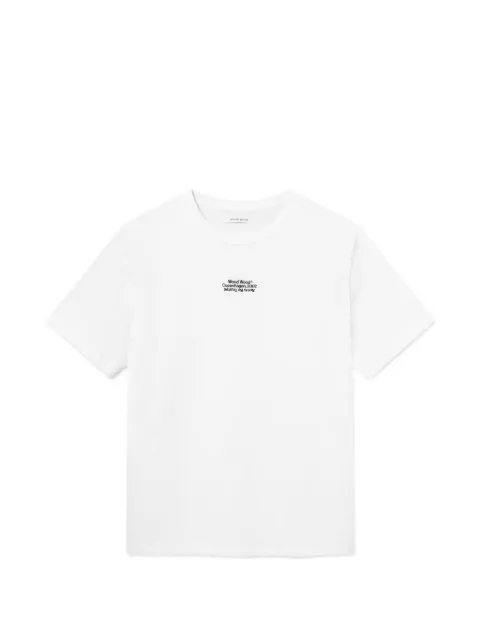 Wood Wood WWOliver logo-print T-shirt