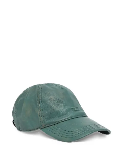 Diesel gorra con logo en relieve