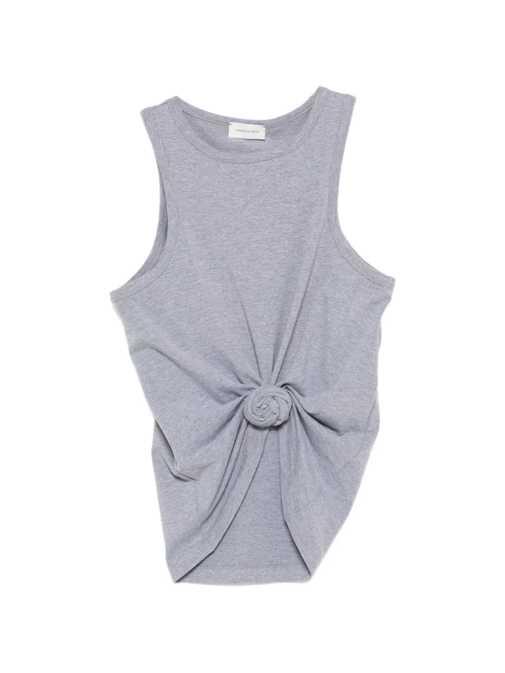 Magda Butrym rosette-detail tank top - Grau