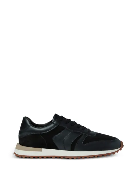 Brett Johnson panelled leather sneakers