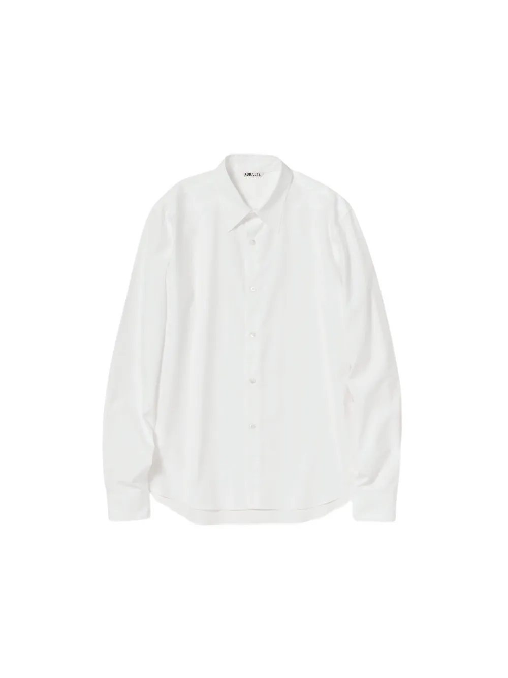 Auralee Button-down overhemd Wit