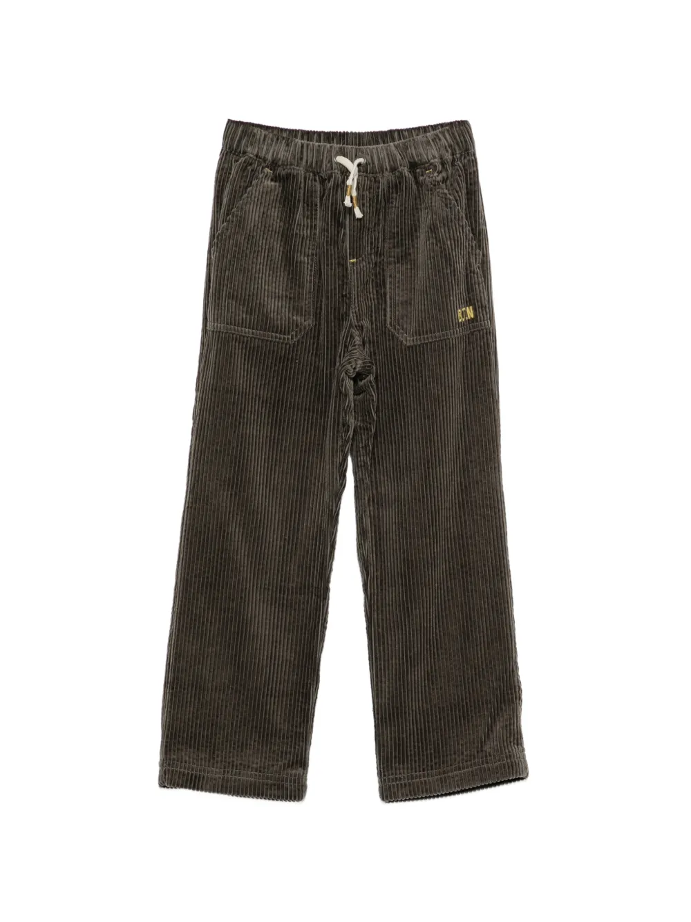 Bonton Datcha corduroy drawstring trousers - Verde