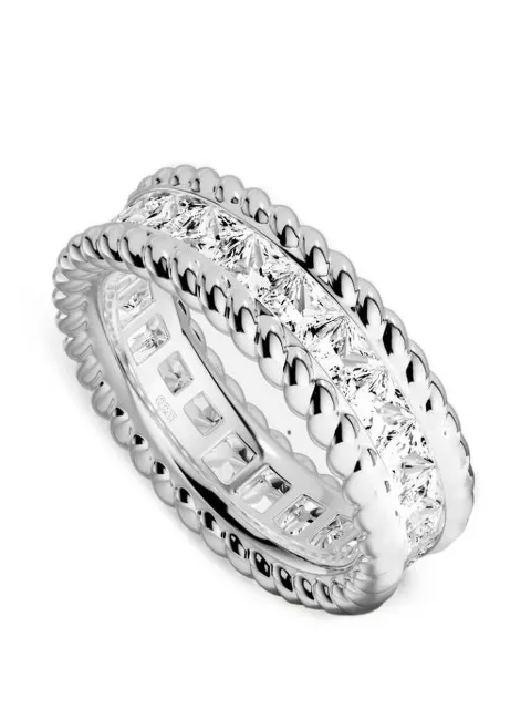 APM Monaco Cordage crystal-embellished ring