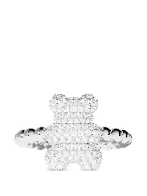 APM Monaco anillo Snow con detalles de cristal y osito