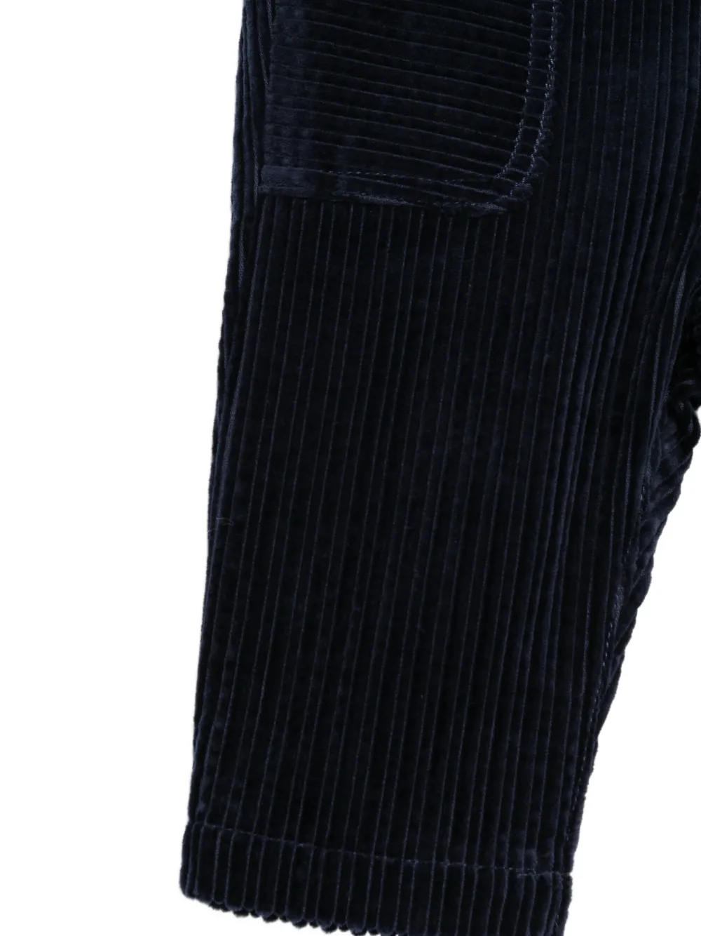 Tartine Et Chocolat corduroy-texture trousers Blauw