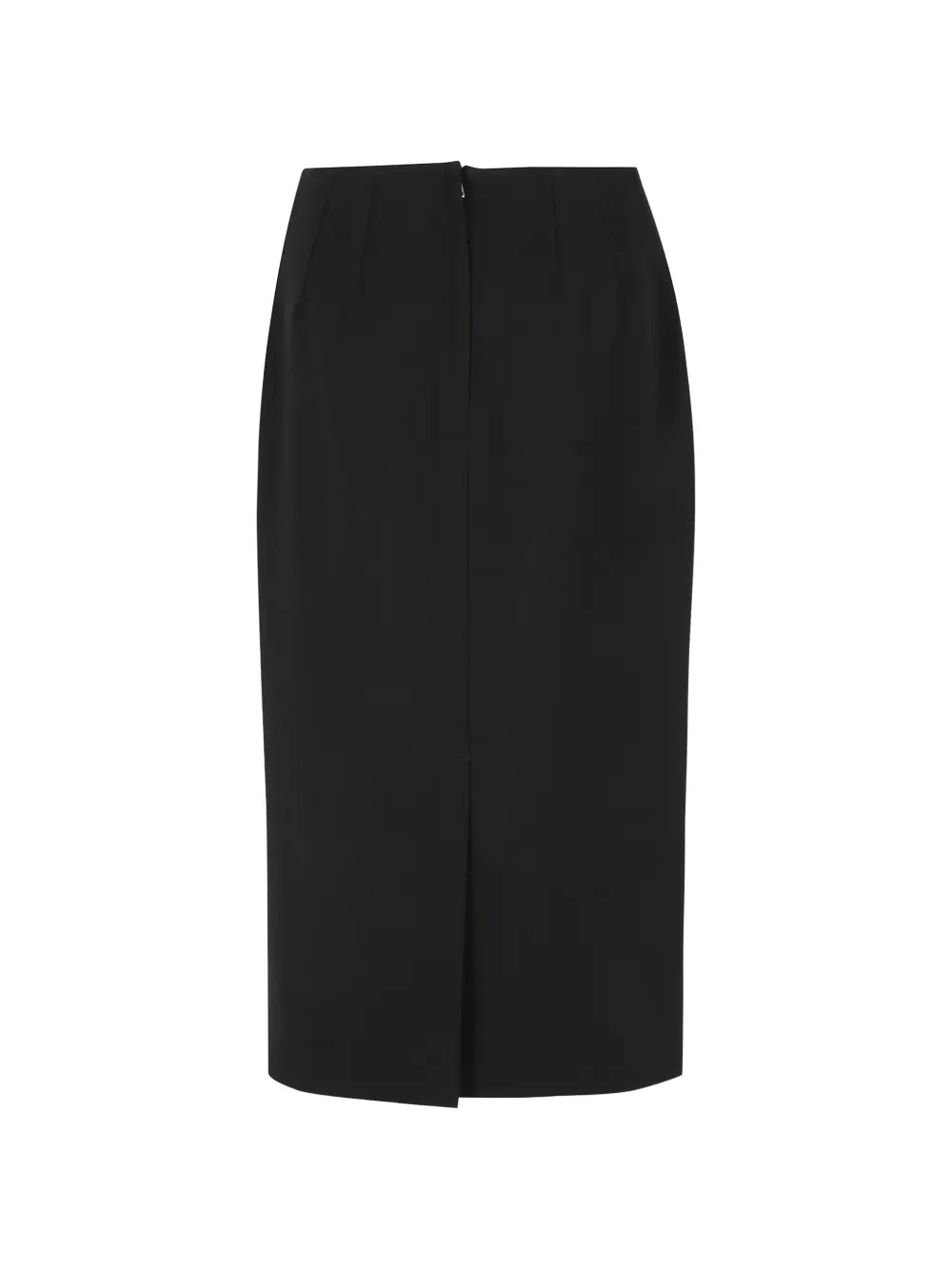 Dolce & Gabbana Wollen crêpe rok Zwart