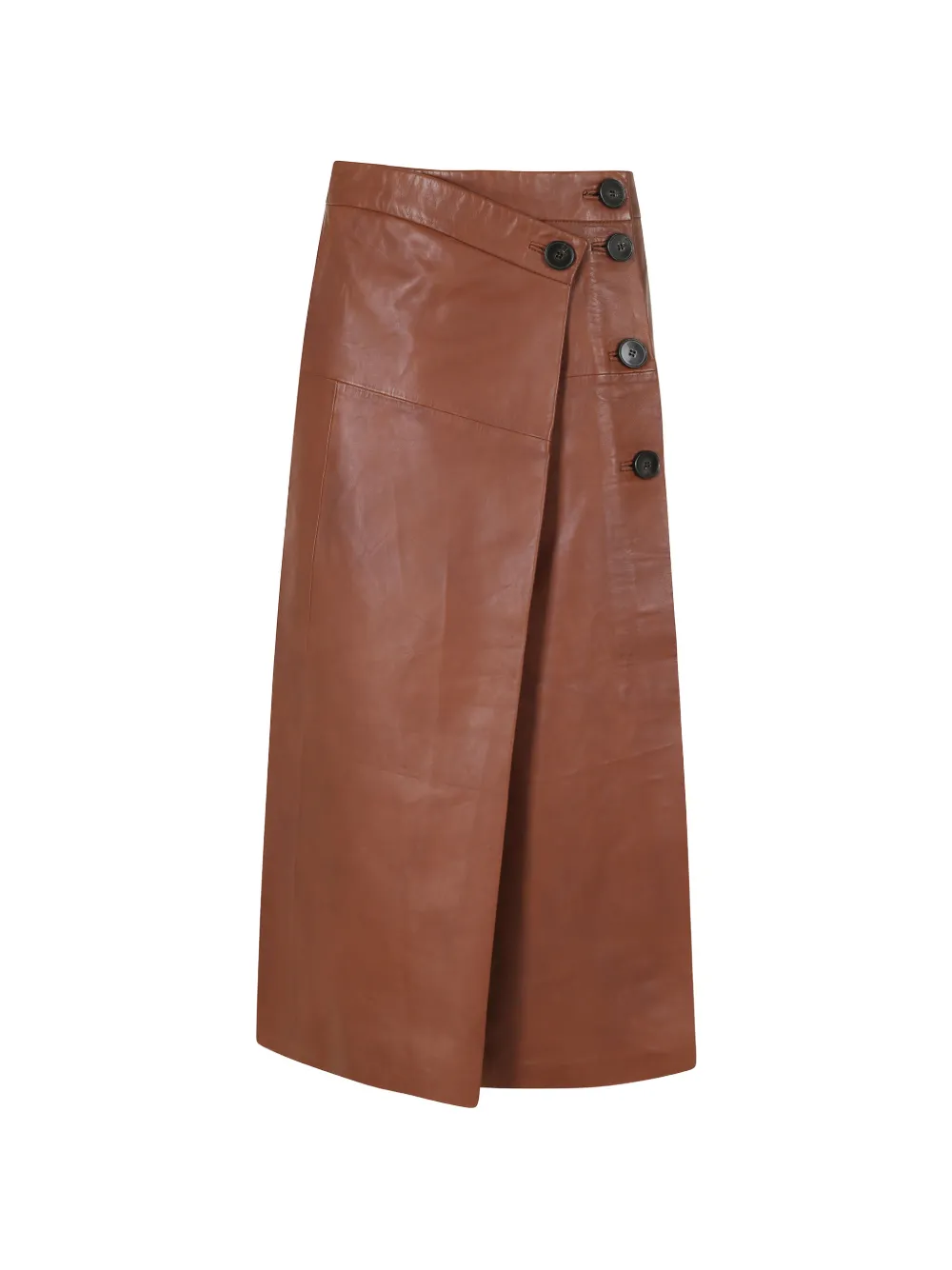 IRO Rimera leather skirt
