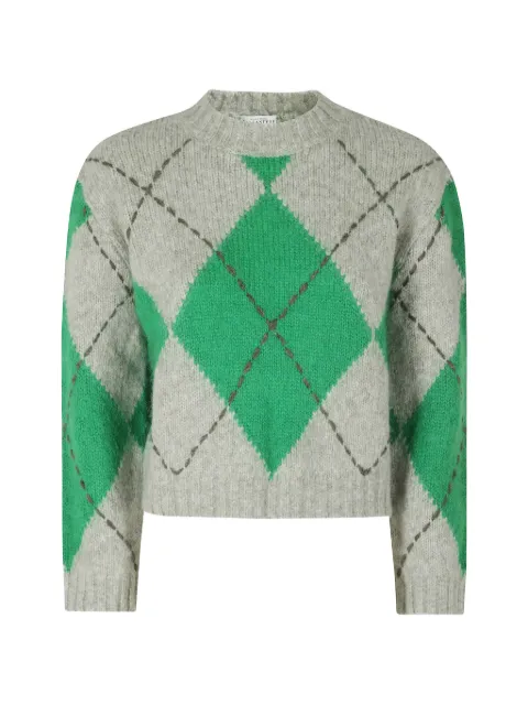 Ballantyne argyle-knit sweater