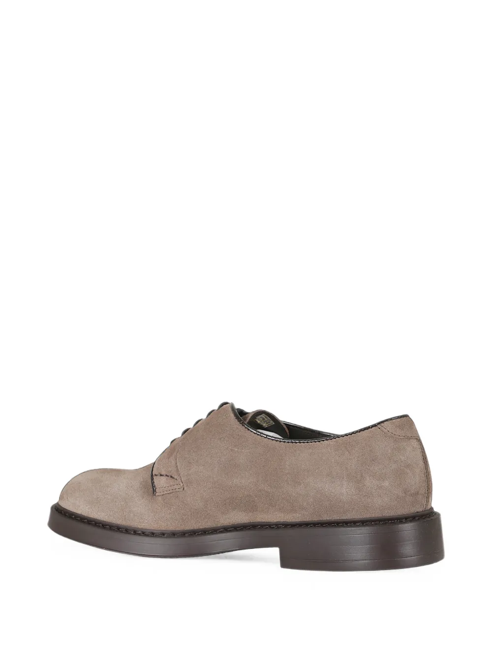 Doucal's calf suede Derby shoes Grijs