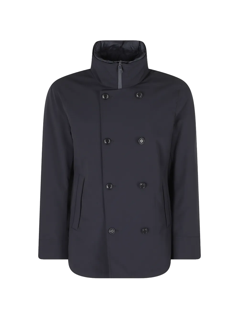 Duno Edmund Torano double-breasted padded jacket - Blu