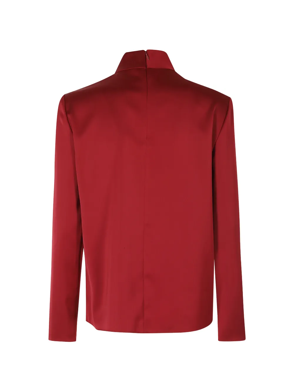 Emporio Armani Blouse met strikdetail Rood