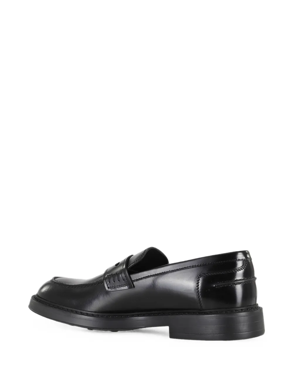 Doucal's penny loafers Zwart