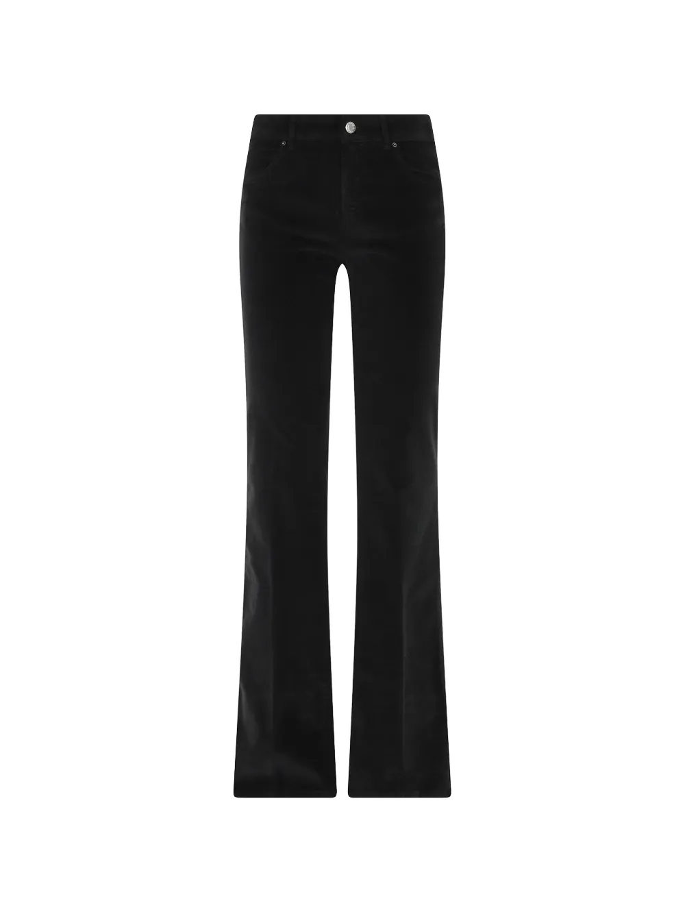 CIGALA'S velvet straight-leg trousers