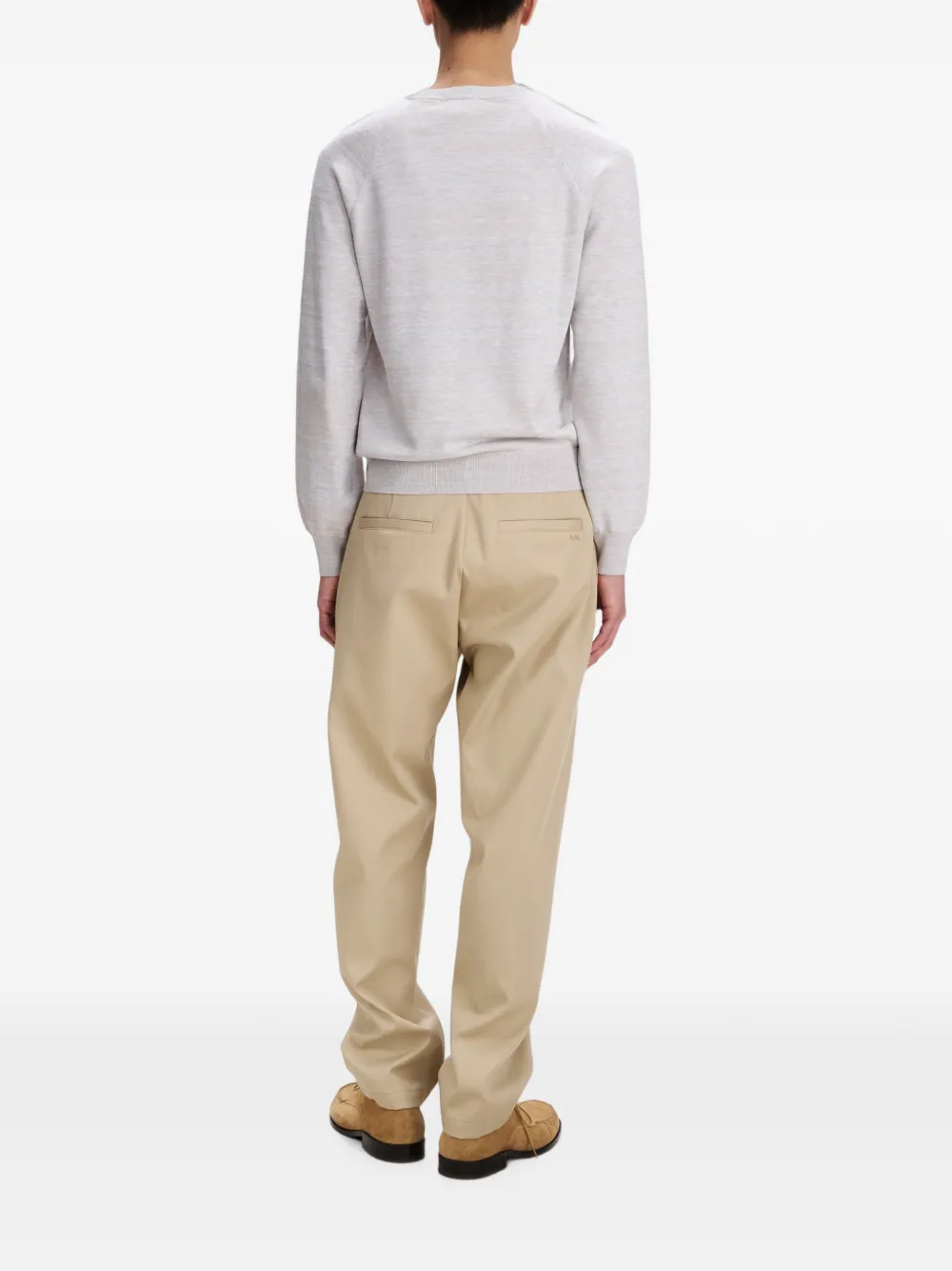 A.P.C. Straight broek Beige