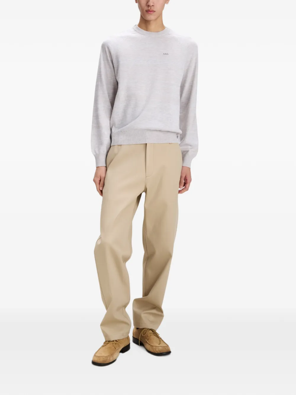 A.P.C. Straight broek Beige