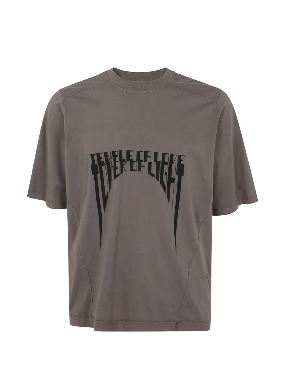 Rick Owens DRKSHDW graphic-print cotton T-shirt Grijs