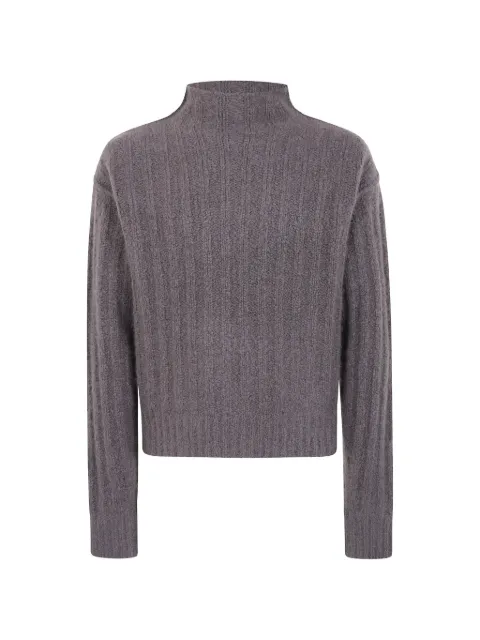 Rick Owens ribbed-knit turtle-neck sweater