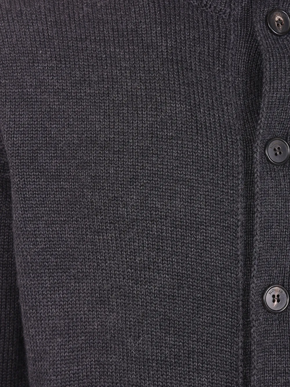 Zanone Vest met knopen Grijs