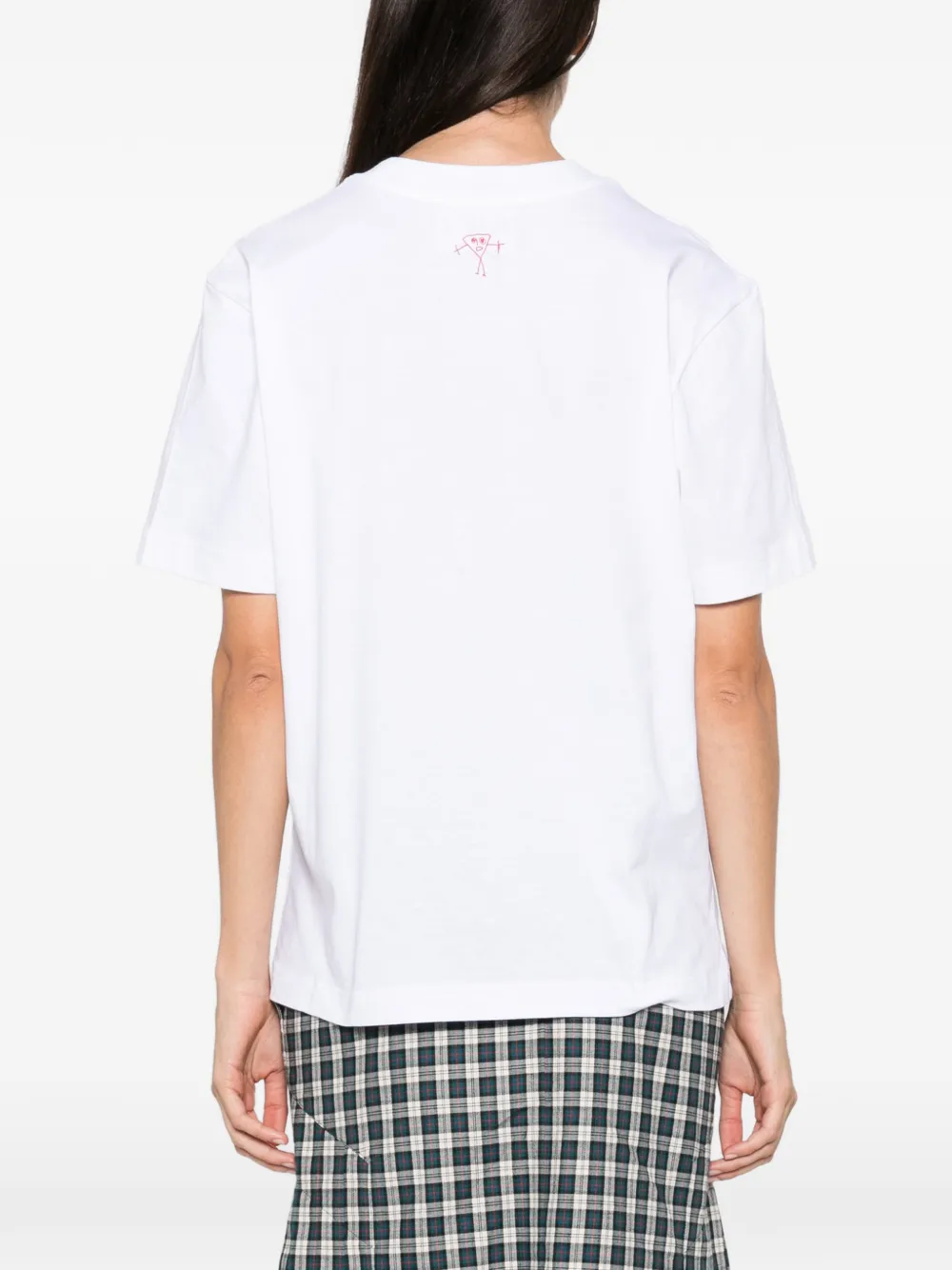 Plan C graphic-print T-shirt Wit