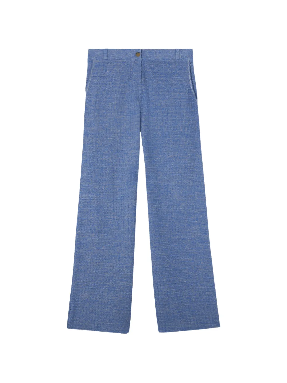 Guest In Residence waffle-knit wide-leg trousers