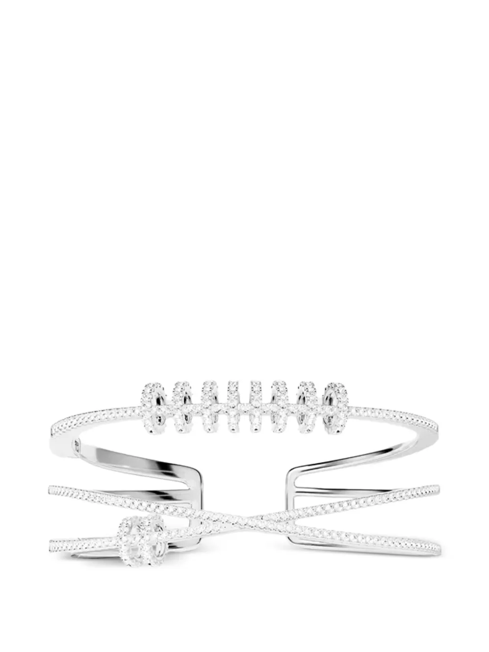 APM Monaco bracelet manchette Piercing - Argent
