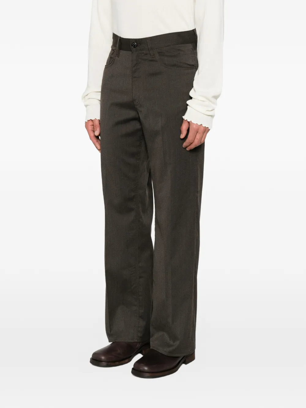 Sunflower Straight broek Bruin