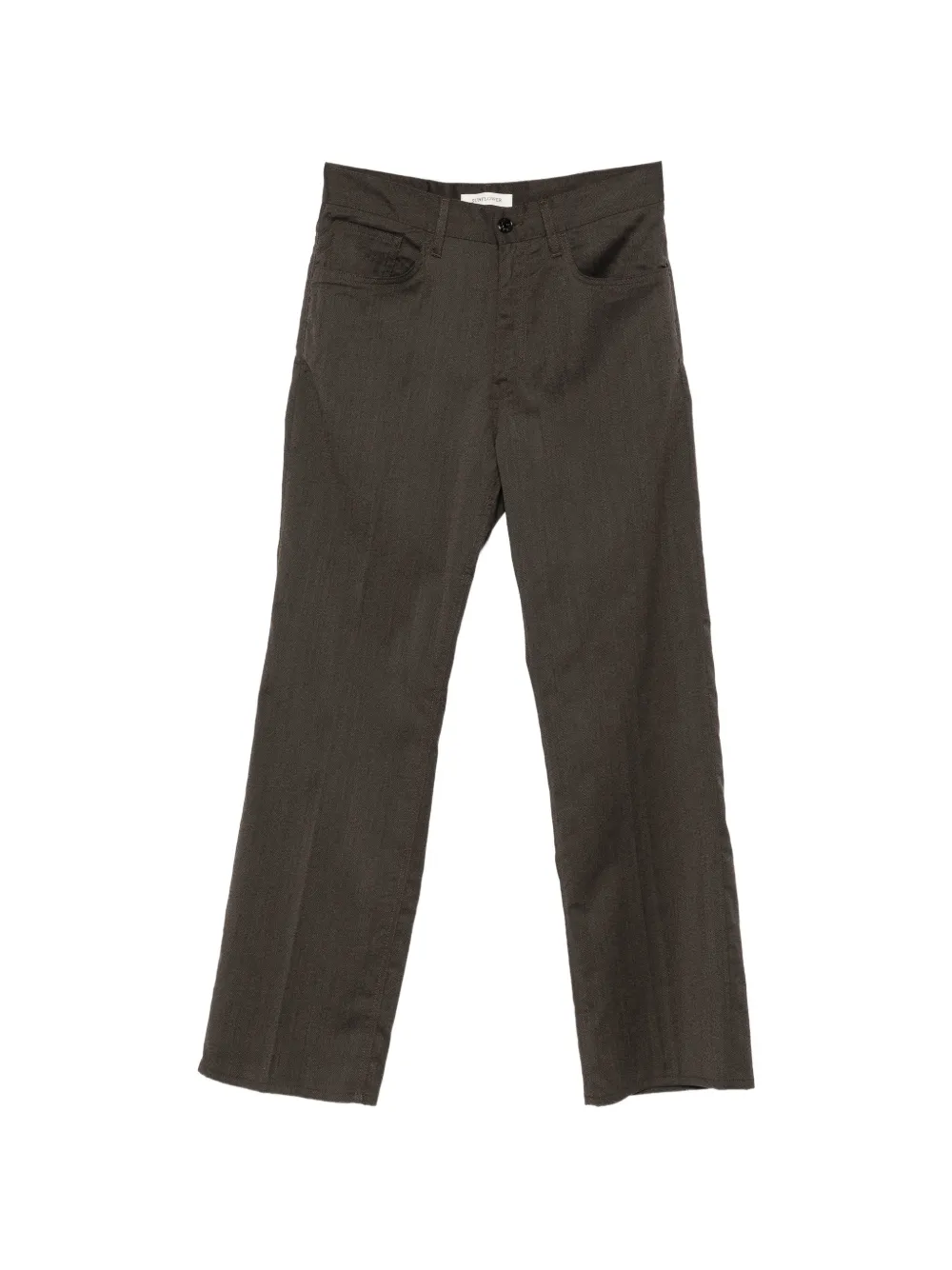 Sunflower straight-leg trousers - Marrone