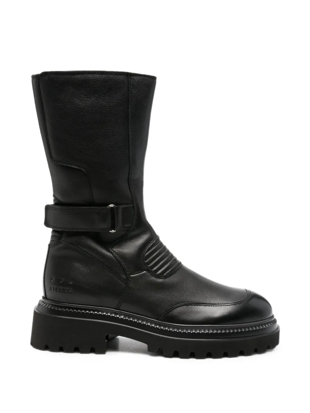 Copenhagen buckled chunky-sole boots - Nero