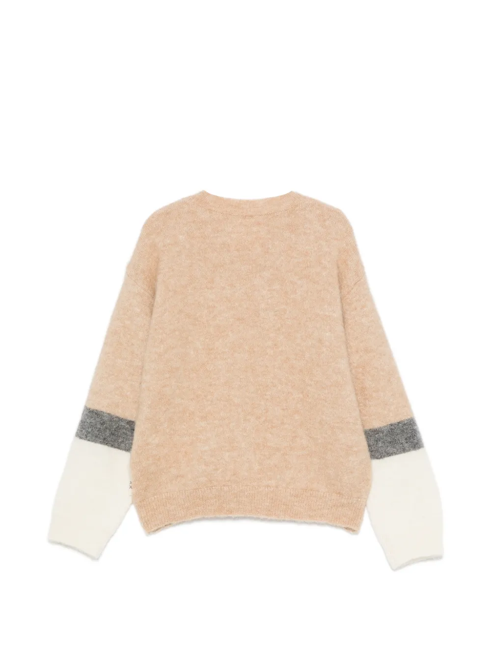 Douuod Kids Trui met colourblocking Beige