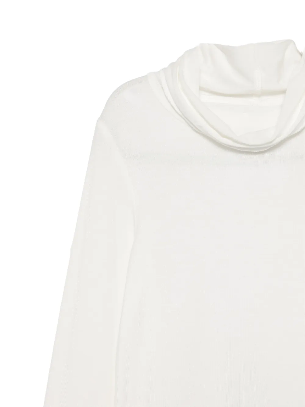 Douuod Kids roll-neck long-sleeve top Wit