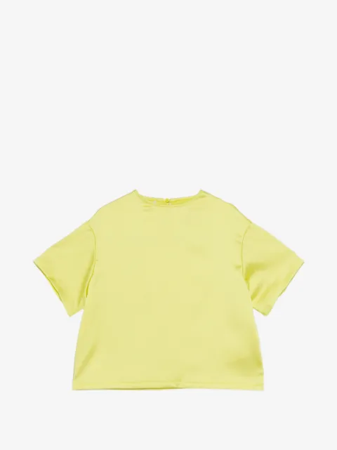 Douuod Kids 사틴 피니시 반팔 티셔츠
