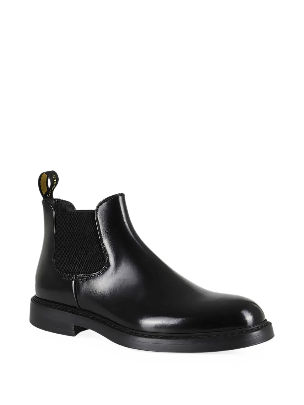Doucal's polished Chelsea boots Zwart